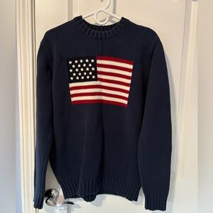 Brandy Melville Women's One Size American Flag Sweater